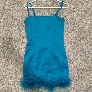 Blue Shift Dress